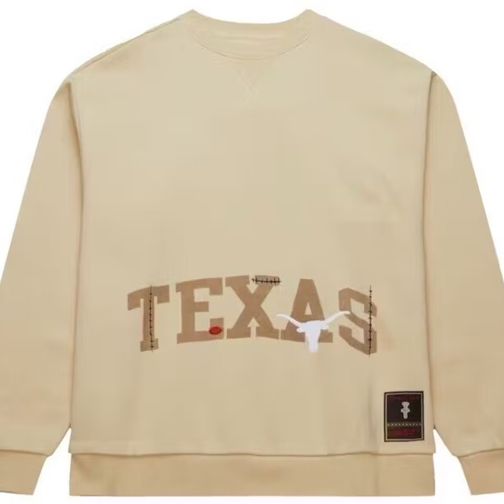 Travis Scott x Mitchell & Ness Texas Longhorns Pullover Sweatshirt